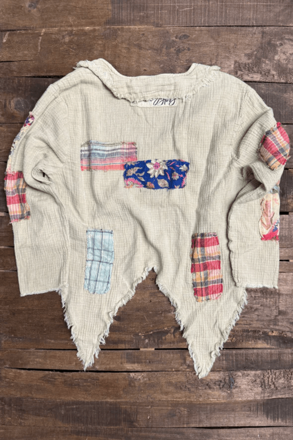 Splitting Ways Jacket in Taupe - ivyandlavyboutique Jaded Gypsy