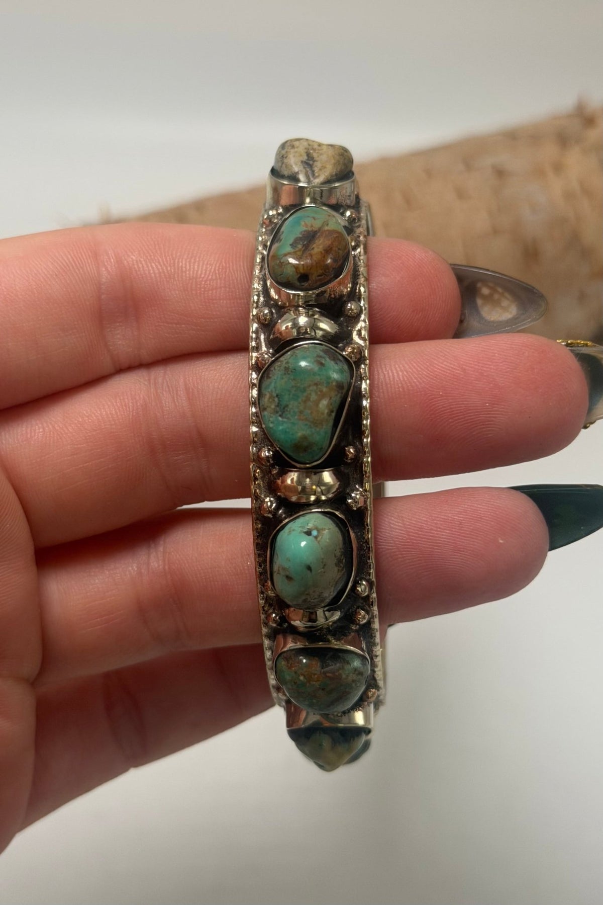 Stackable Turquoise Bracelet - ivyandlavyboutique ivyandlavyboutique