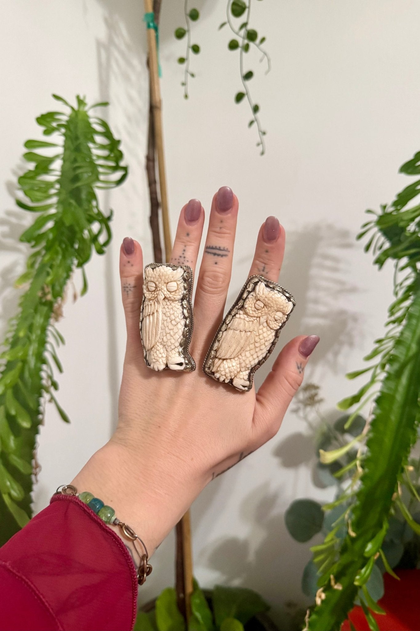 Standing Owl Ring - ivyandlavyboutique ivyandlavyboutique
