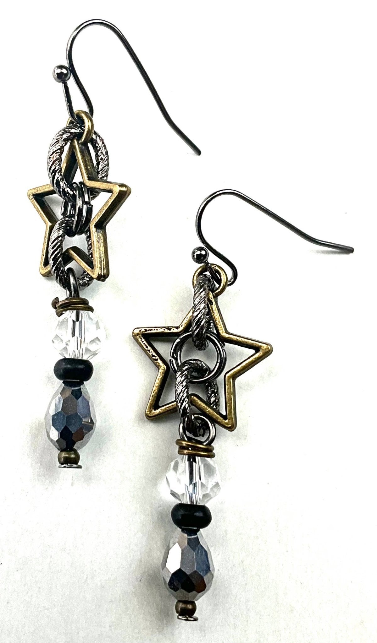 Star Dangle Earring - ivyandlavyboutique Lost & Found Trading