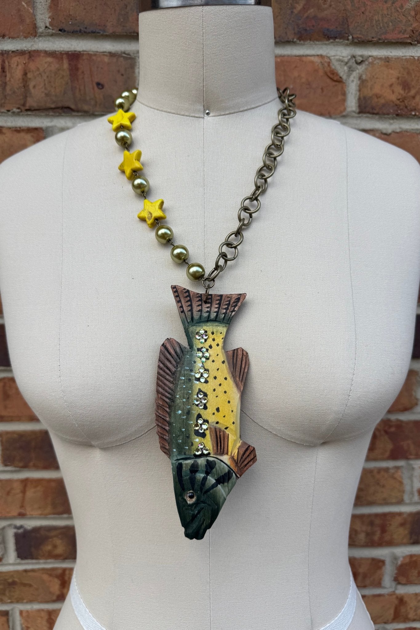 Star of The Sea Fish Necklace - ivyandlavyboutique Gypsy South