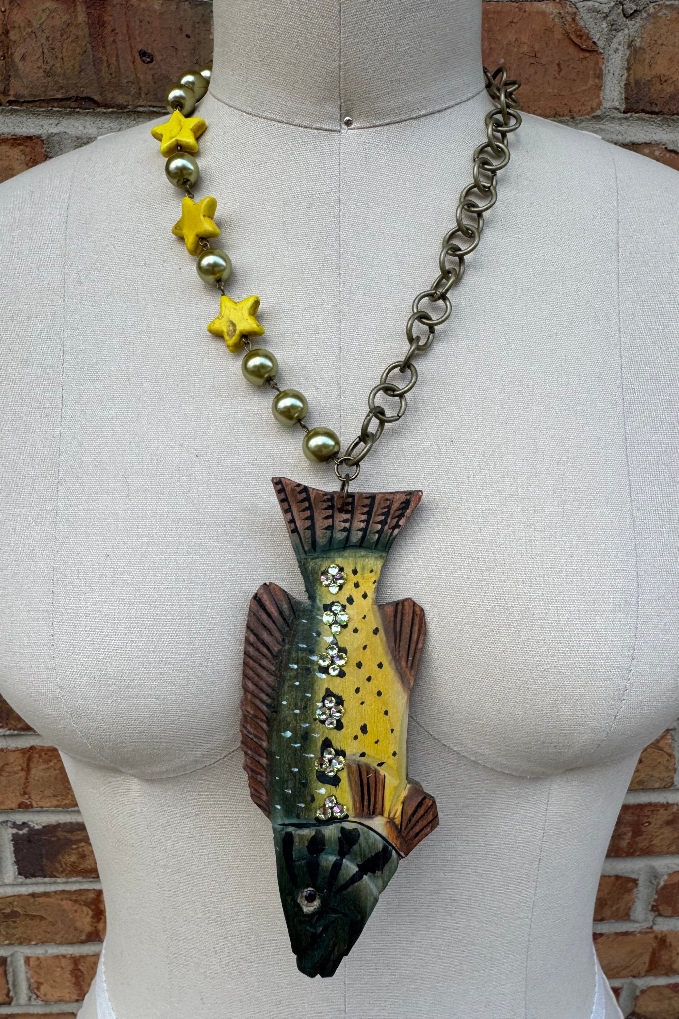Star of The Sea Fish Necklace - ivyandlavyboutique Gypsy South