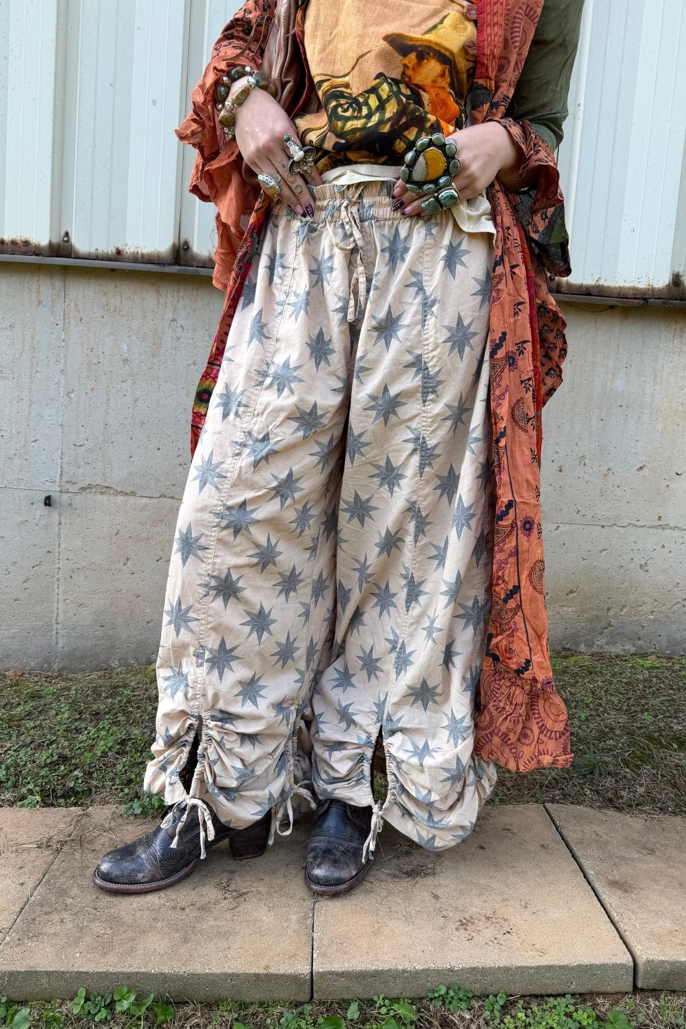 Star Peekaboo Pant by Rare Bird - ivyandlavyboutique A Rare Bird Shop