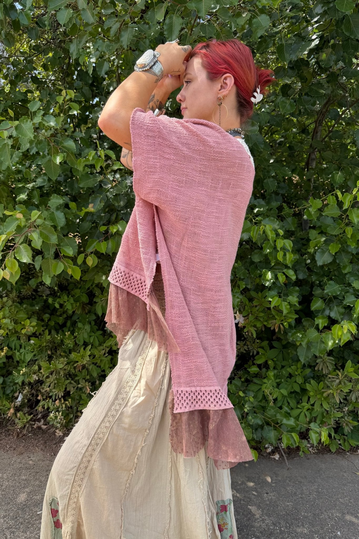 Starburst Songbird Throwover - ivyandlavyboutique A Rare Bird Shop