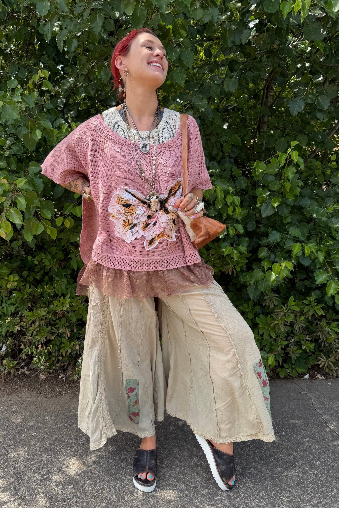 Starburst Songbird Throwover - ivyandlavyboutique A Rare Bird Shop