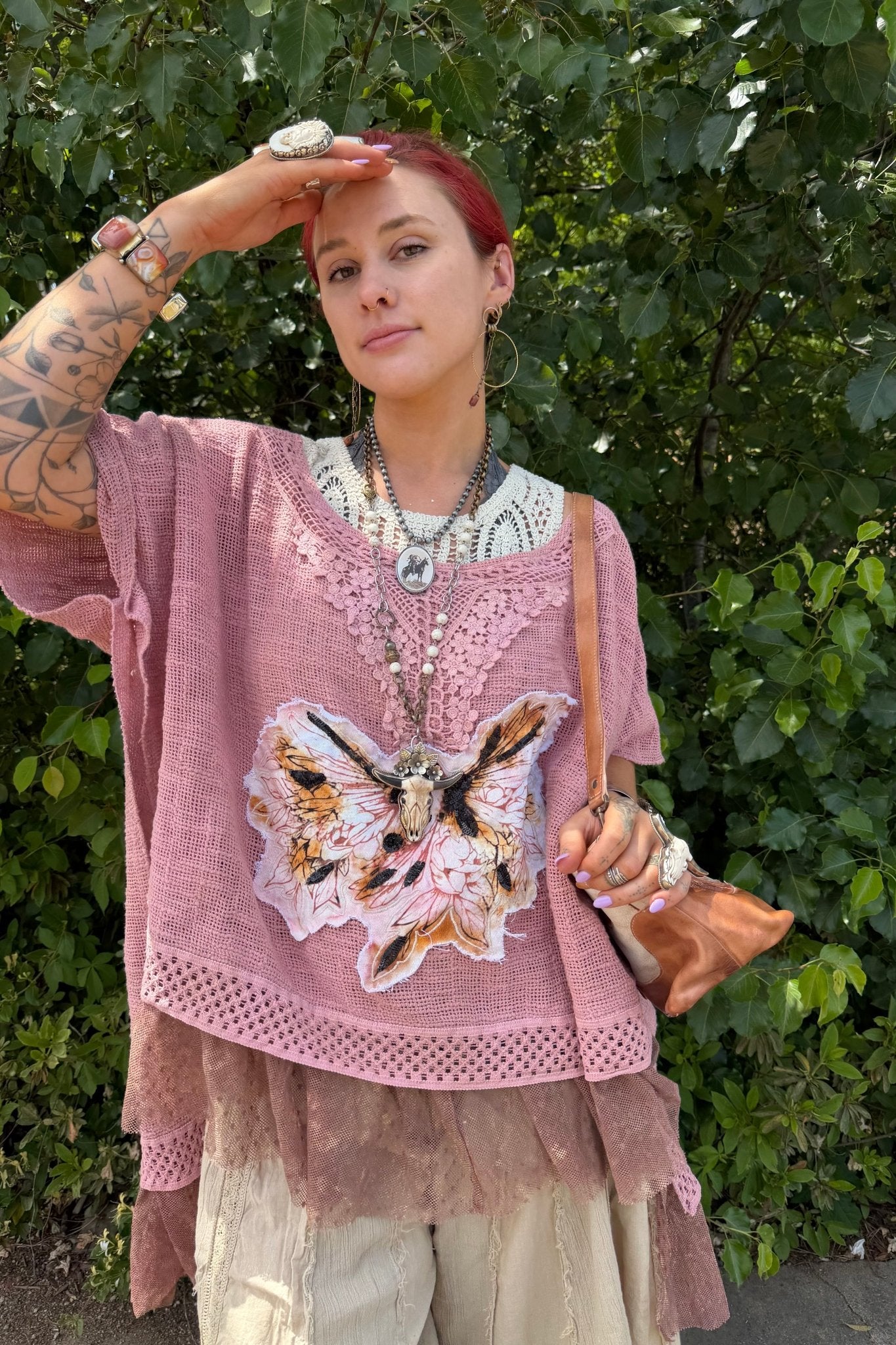 Starburst Songbird Throwover - ivyandlavyboutique A Rare Bird Shop