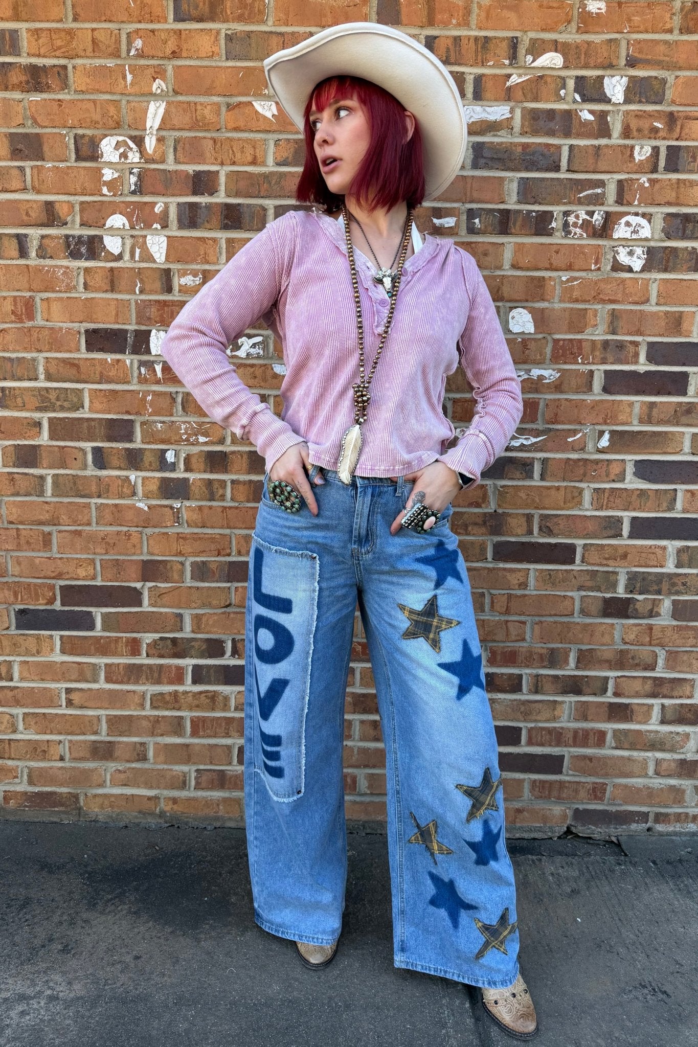 Starry Love Bootcut Pants - ivyandlavyboutique Oli&Hali