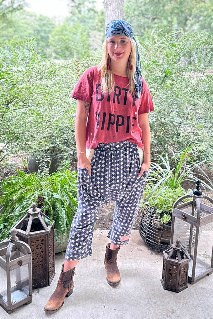 Stars at Night Jogger Pants - ivyandlavyboutique Jaded Gypsy
