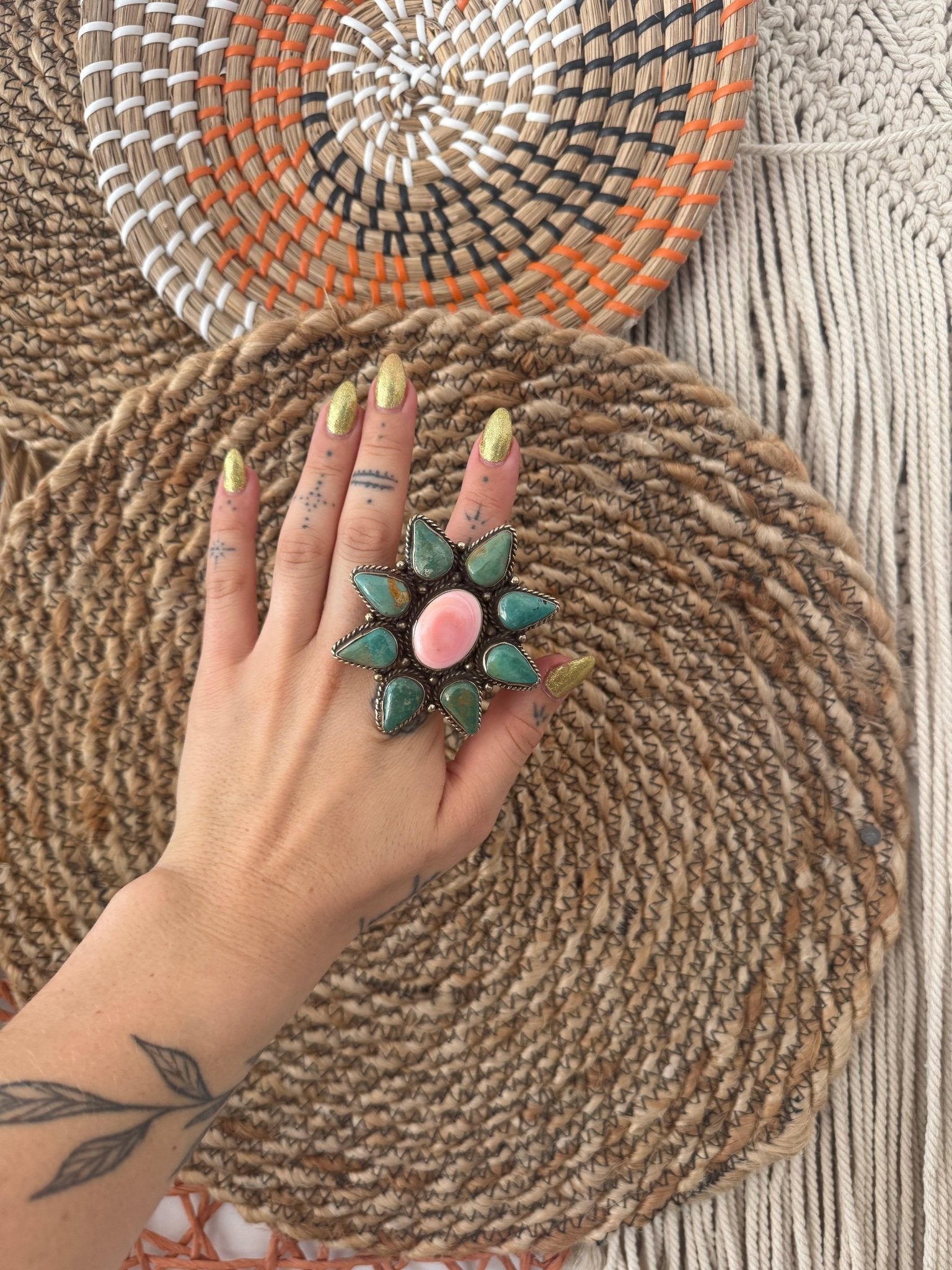Statement Flower Ring - ivyandlavyboutique ivyandlavyboutique