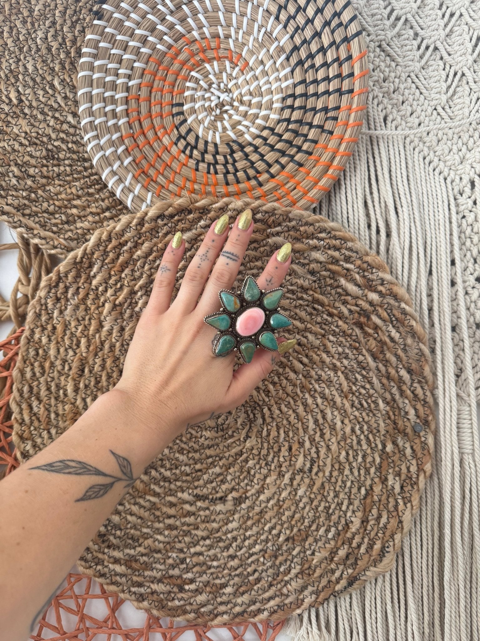 Statement Flower Ring - ivyandlavyboutique ivyandlavyboutique