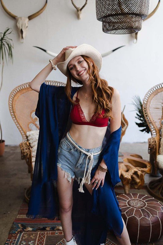 Stella Braided Rope Belt - ivyandlavyboutique Leto Accessories