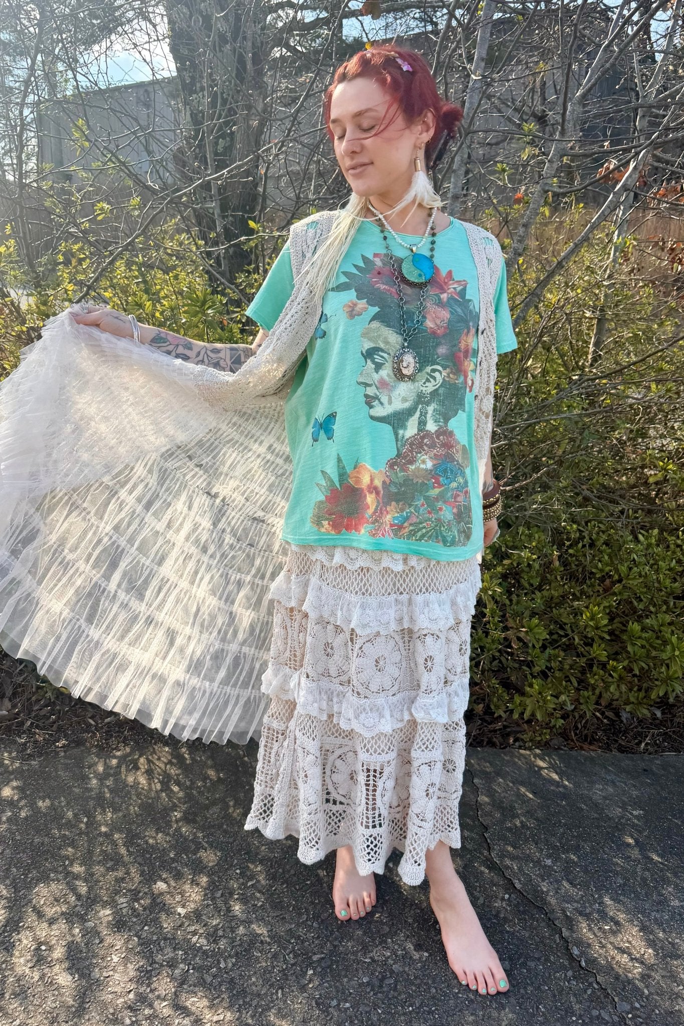 Stella Crochet Skirt - ivyandlavyboutique Pol Clothing