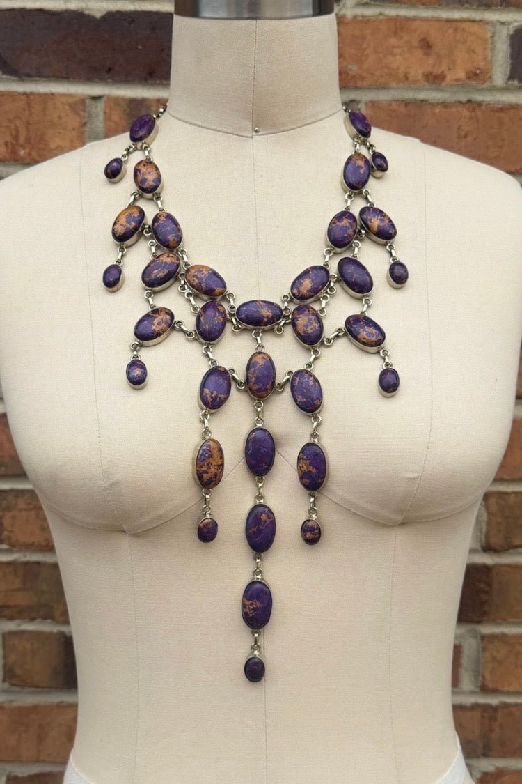 Stop In Your Tracks Statement Necklace - ivyandlavyboutique ivyandlavyboutique