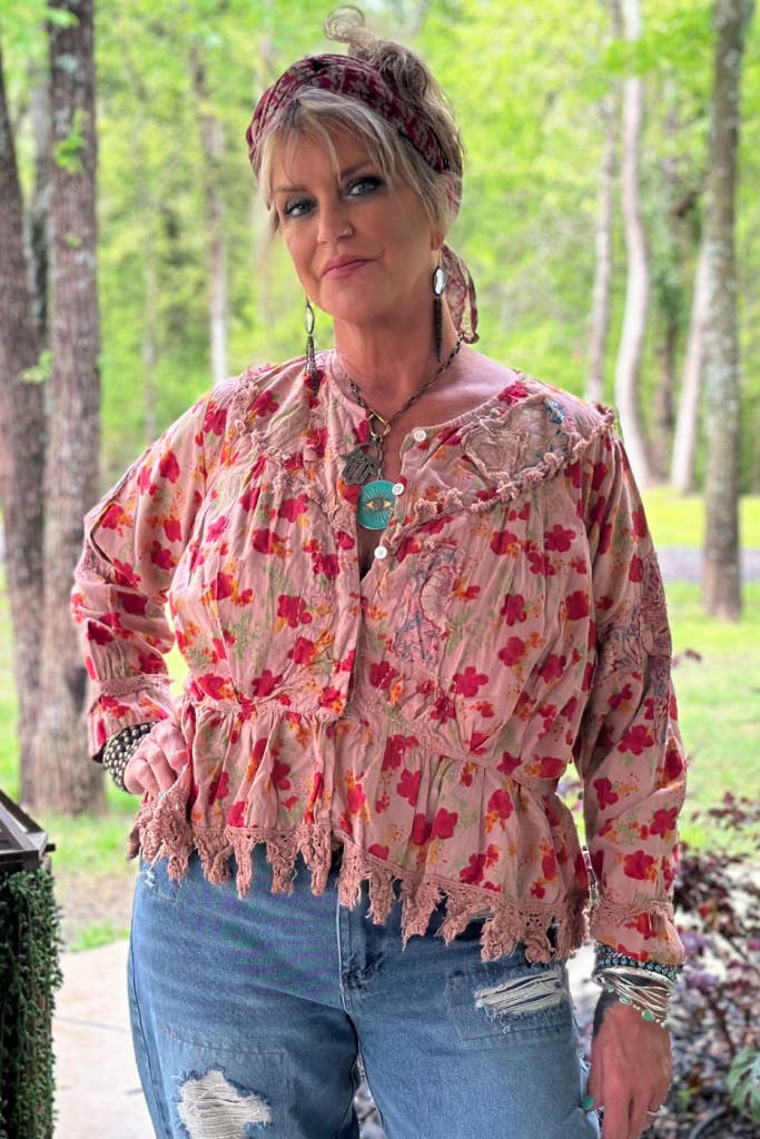 Strawberry Fields Jacket - ivyandlavyboutique Jaded Gypsy