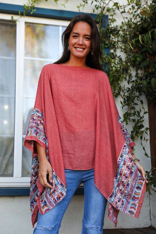 Summer Night Embroidered Sleeve Kimono - ivyandlavyboutique Leto Accessories