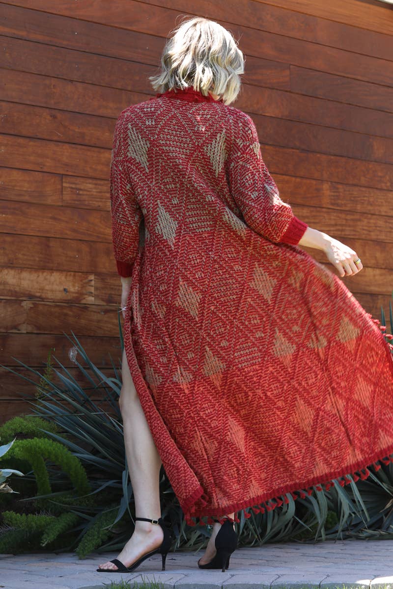 Summit Long Cardigan - ivyandlavyboutique ANGIE