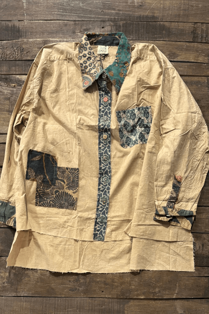 Sunrise Patchwork Top - ivyandlavyboutique Jaded Gypsy