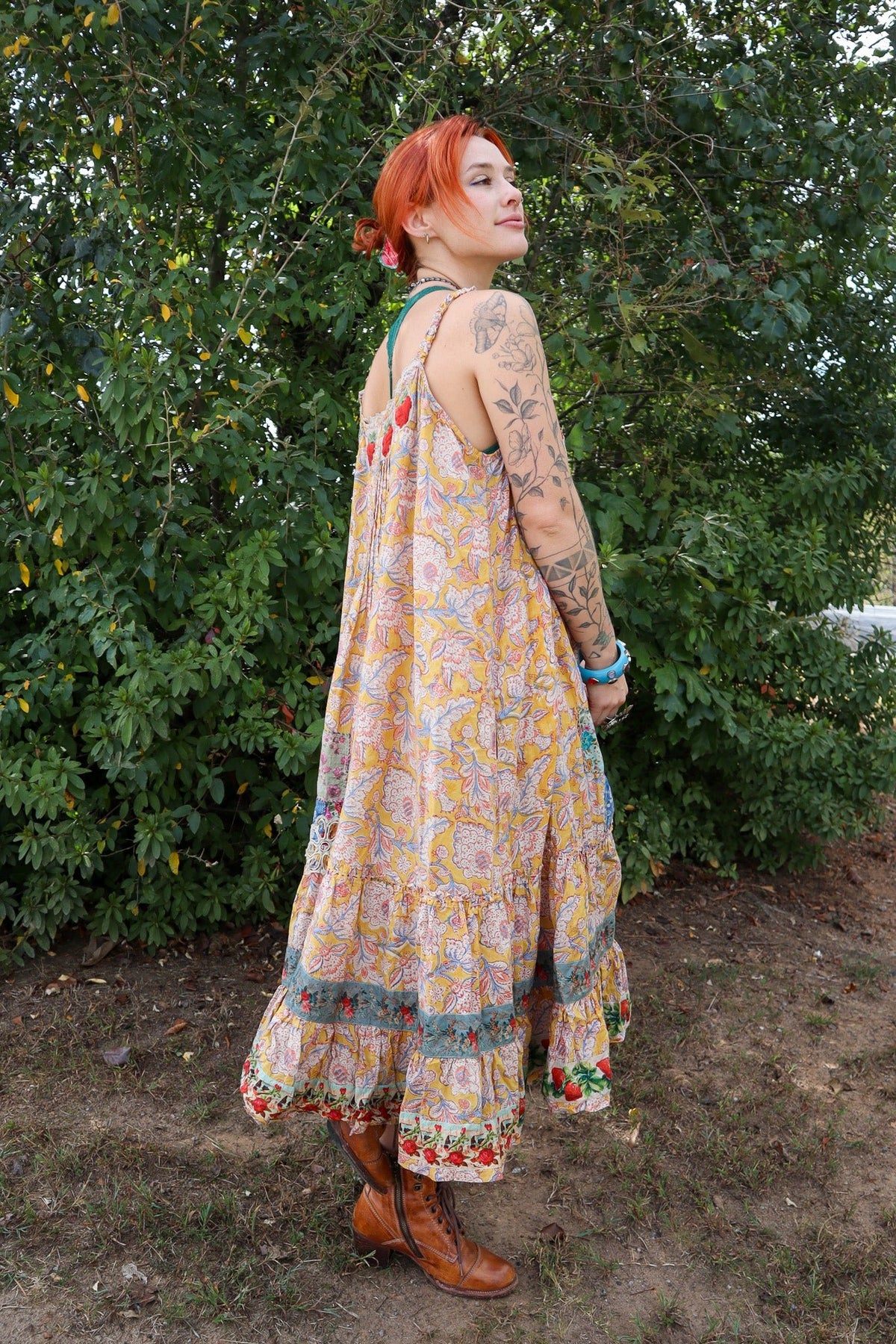 Sunwashed Bloom Dress - ivyandlavyboutique Jaded Gypsy