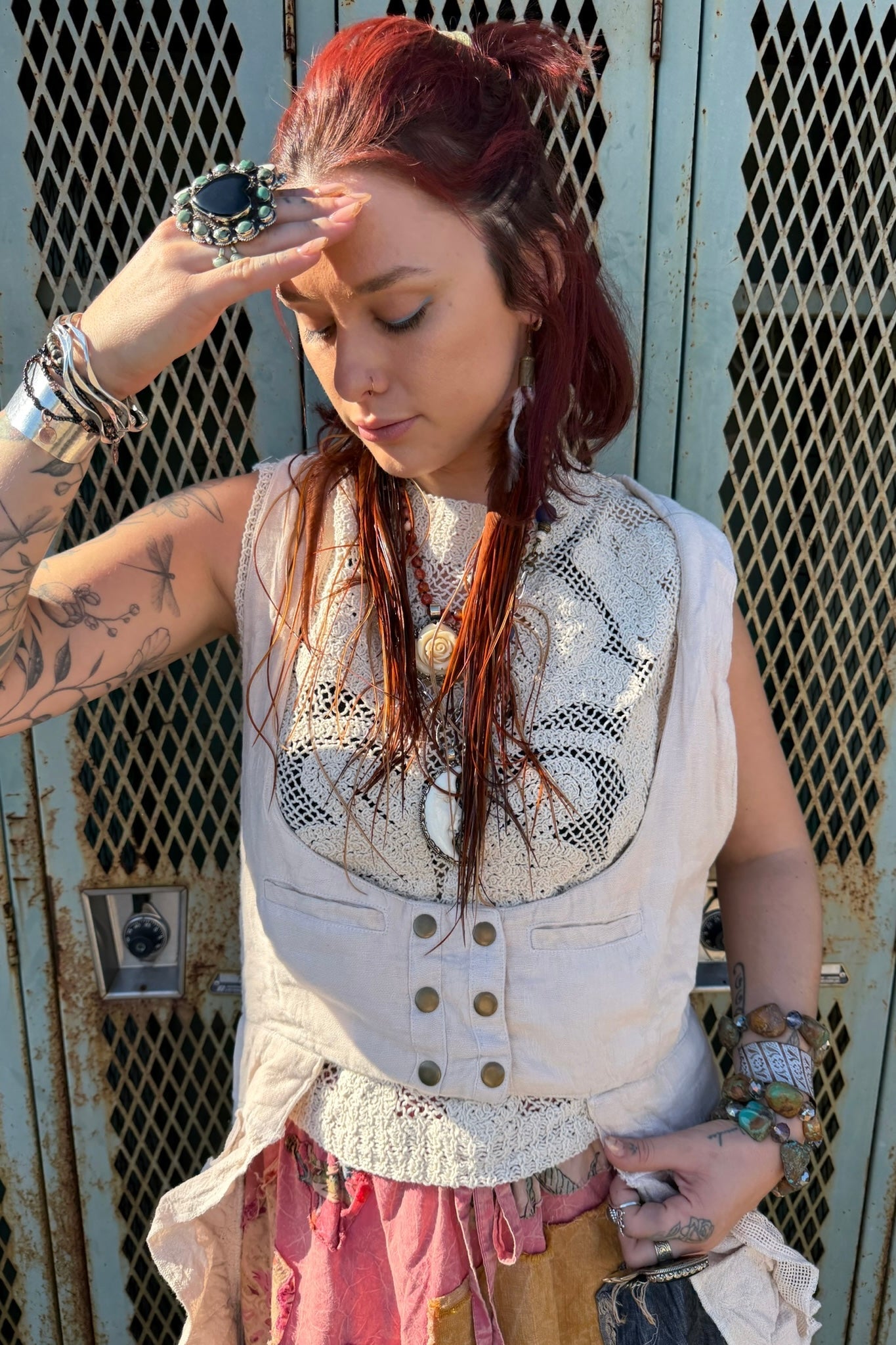 Sweet Escape Vest Hi Lo - ivyandlavyboutique Jaded Gypsy