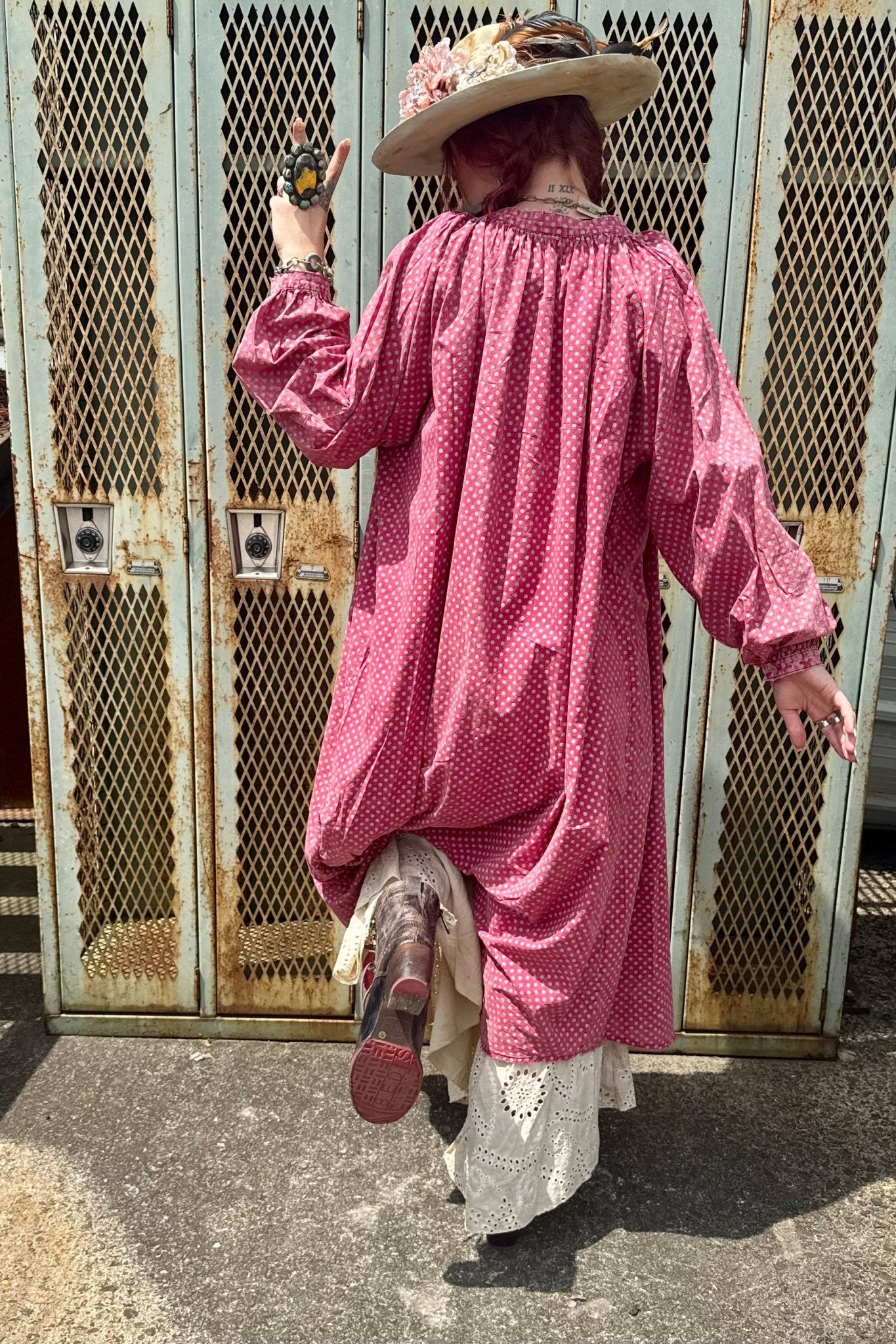 Sweet Nothings Dress - Scarlet Dot: ONE SIZE - ivyandlavyboutique Jaded Gypsy