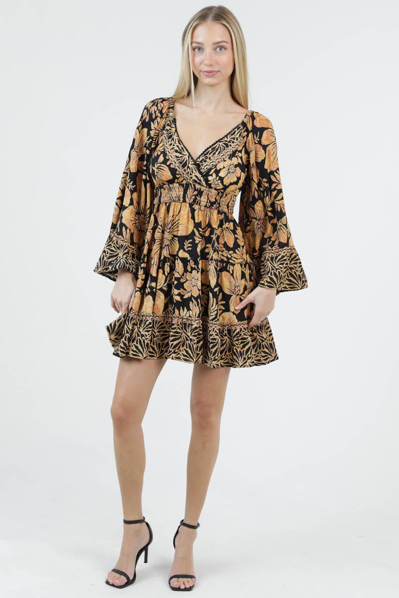 Swing Dance Mini Dress - ivyandlavyboutique ANGIE