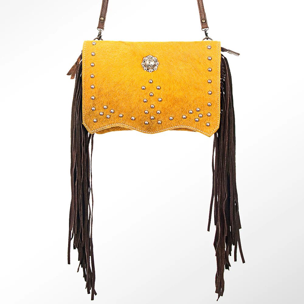 The Becca Crossbody Leather Bag - ivyandlavyboutique american darling