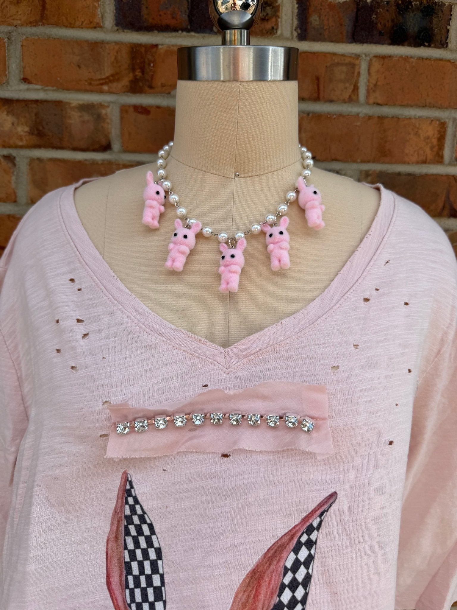 The Bunny Necklace - ivyandlavyboutique Beths Addiction