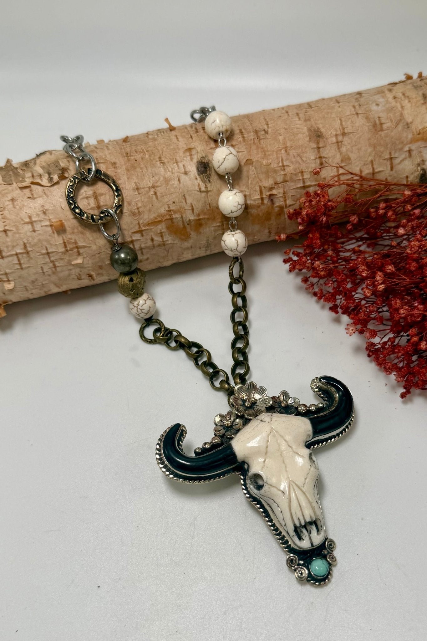 The Call of the Wild w/ Turquoise Statement Necklace - ivyandlavyboutique ivyandlavyboutique