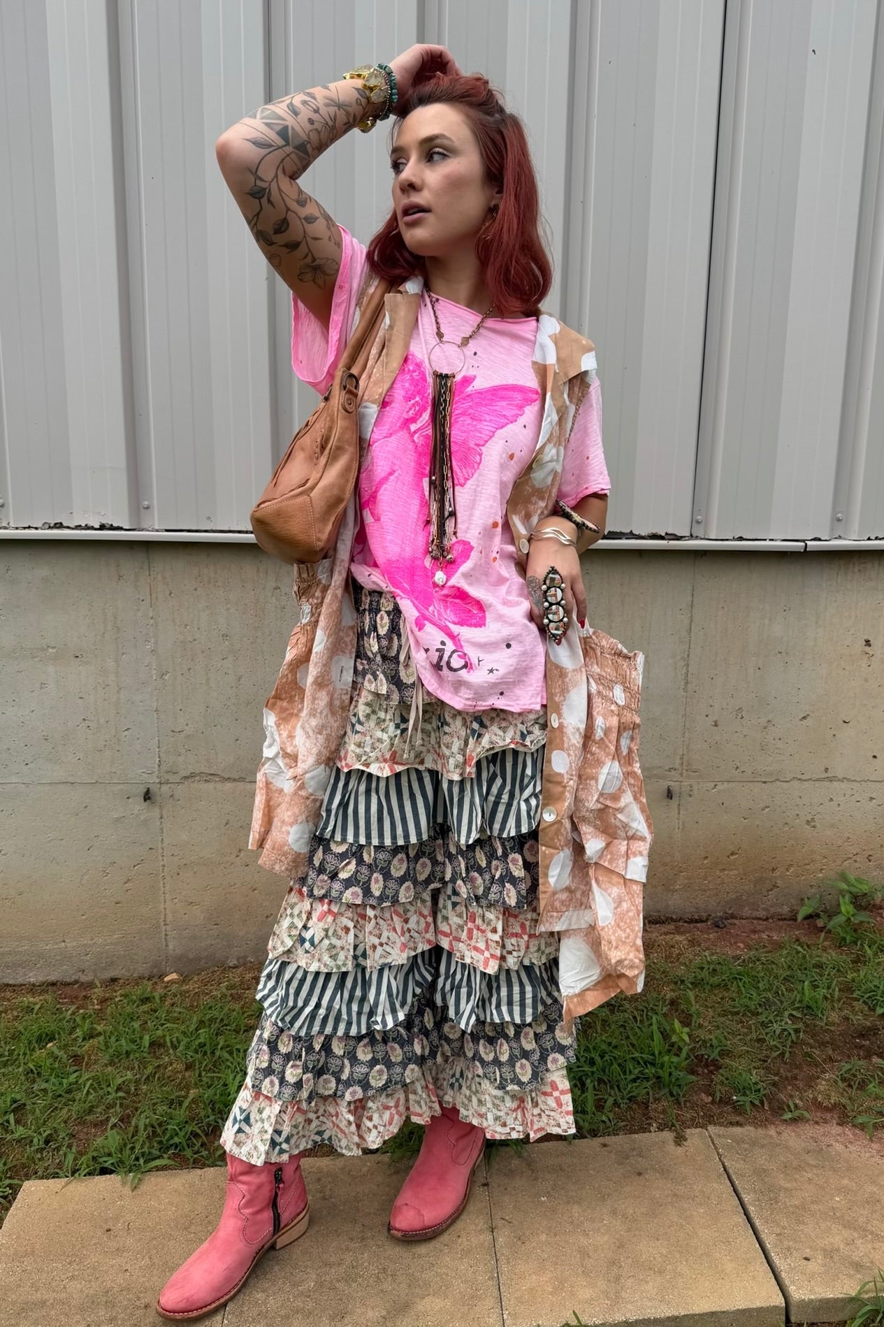 The Dotty Vest - ivyandlavyboutique A Rare Bird Shop