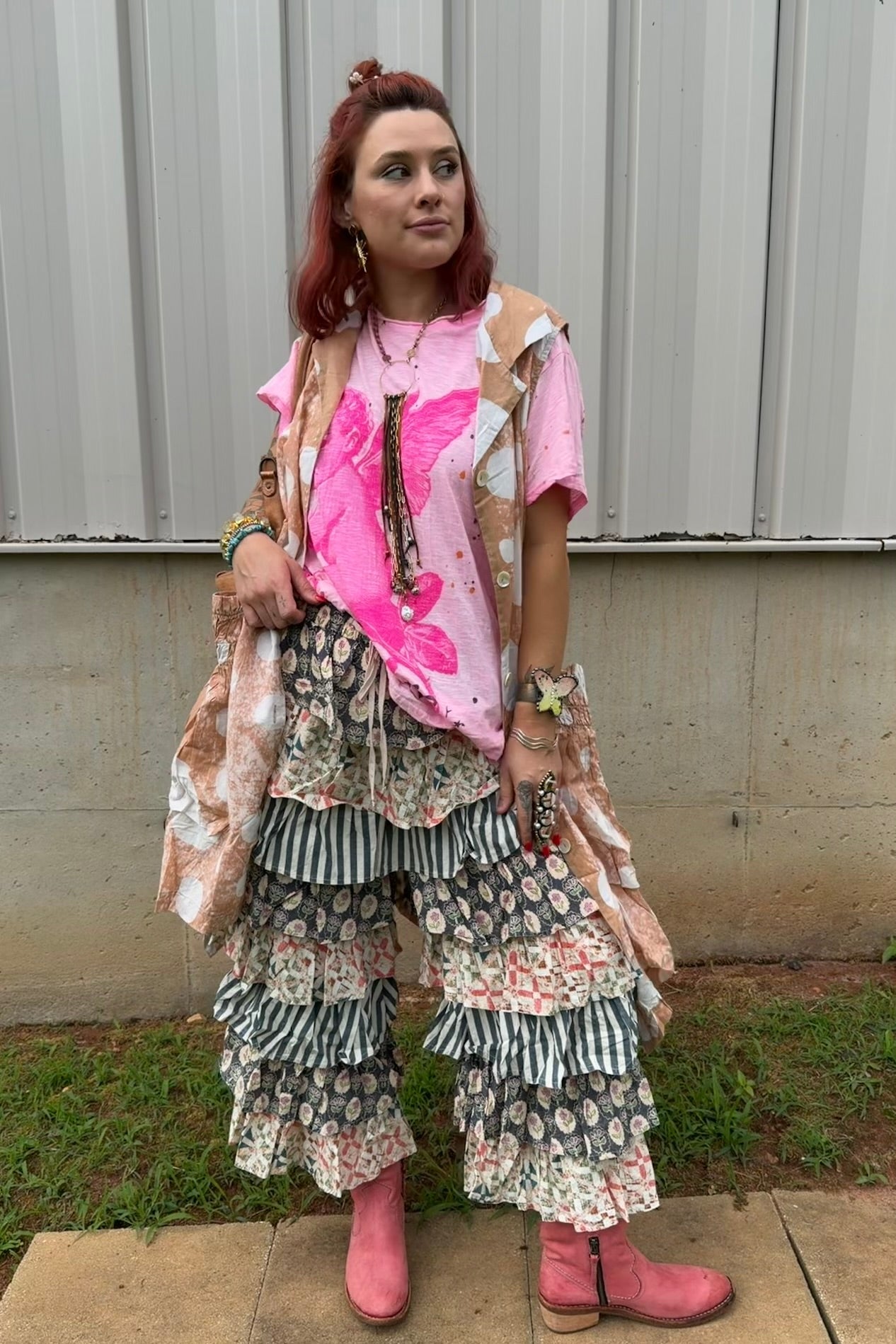The Dotty Vest - ivyandlavyboutique A Rare Bird Shop