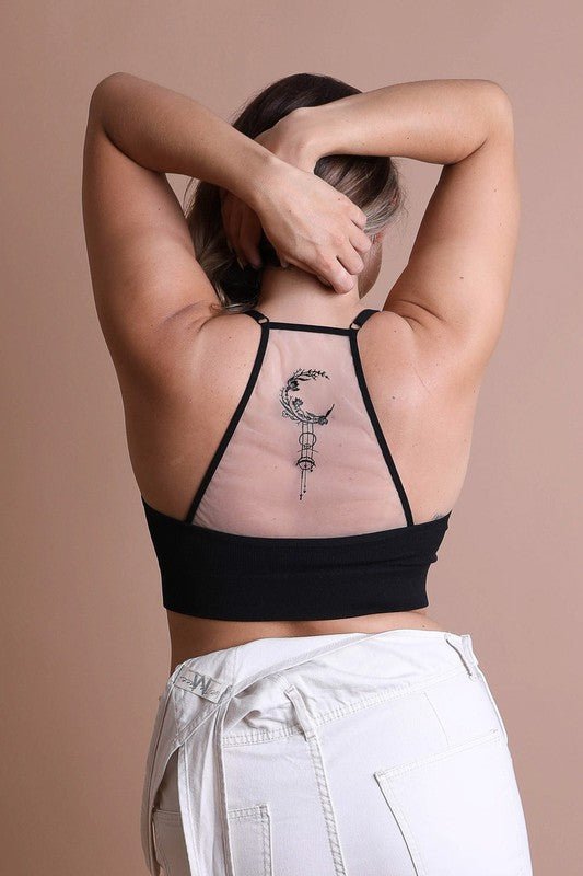 The DreamerTattoo Bralette - ivyandlavyboutique Leto Accessories
