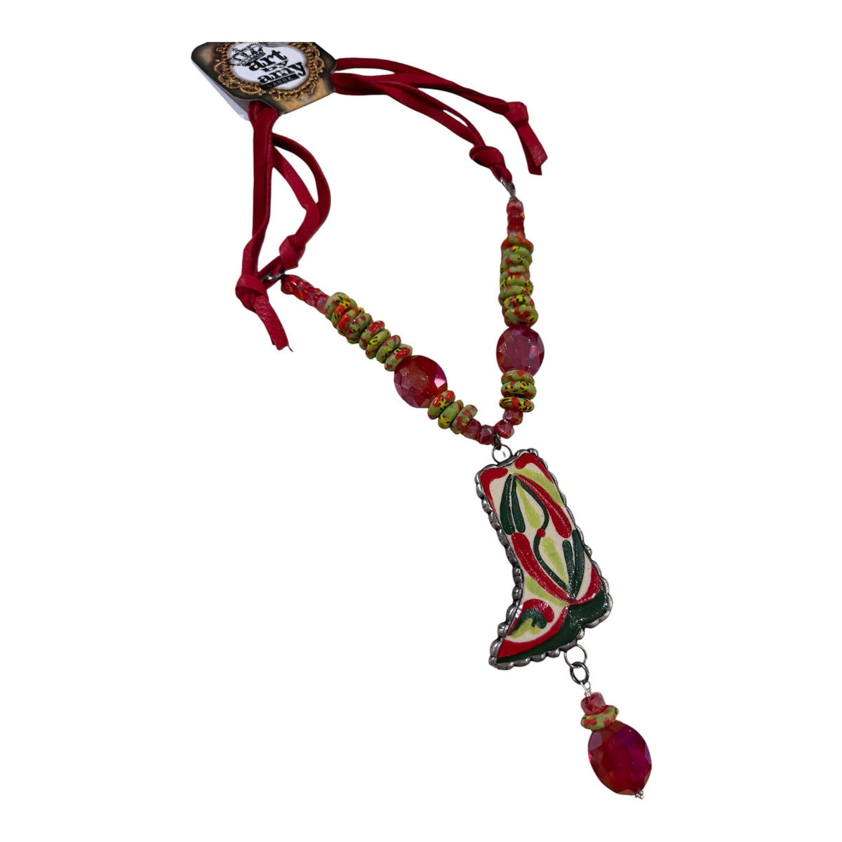 The Festive Boot Necklace - Boho Wanderlust Boutique Boho Wanderlust Boutique