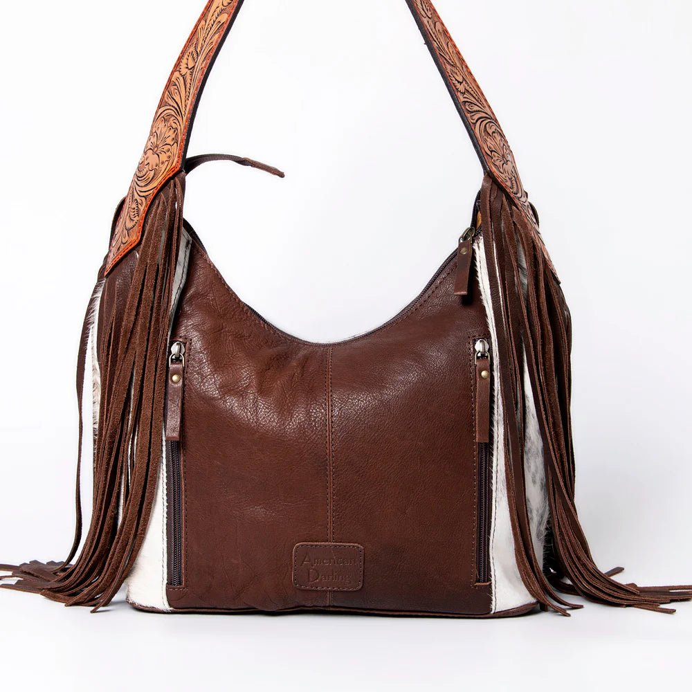 The Lydia Hobo Hair On Bag - ivyandlavyboutique american darling