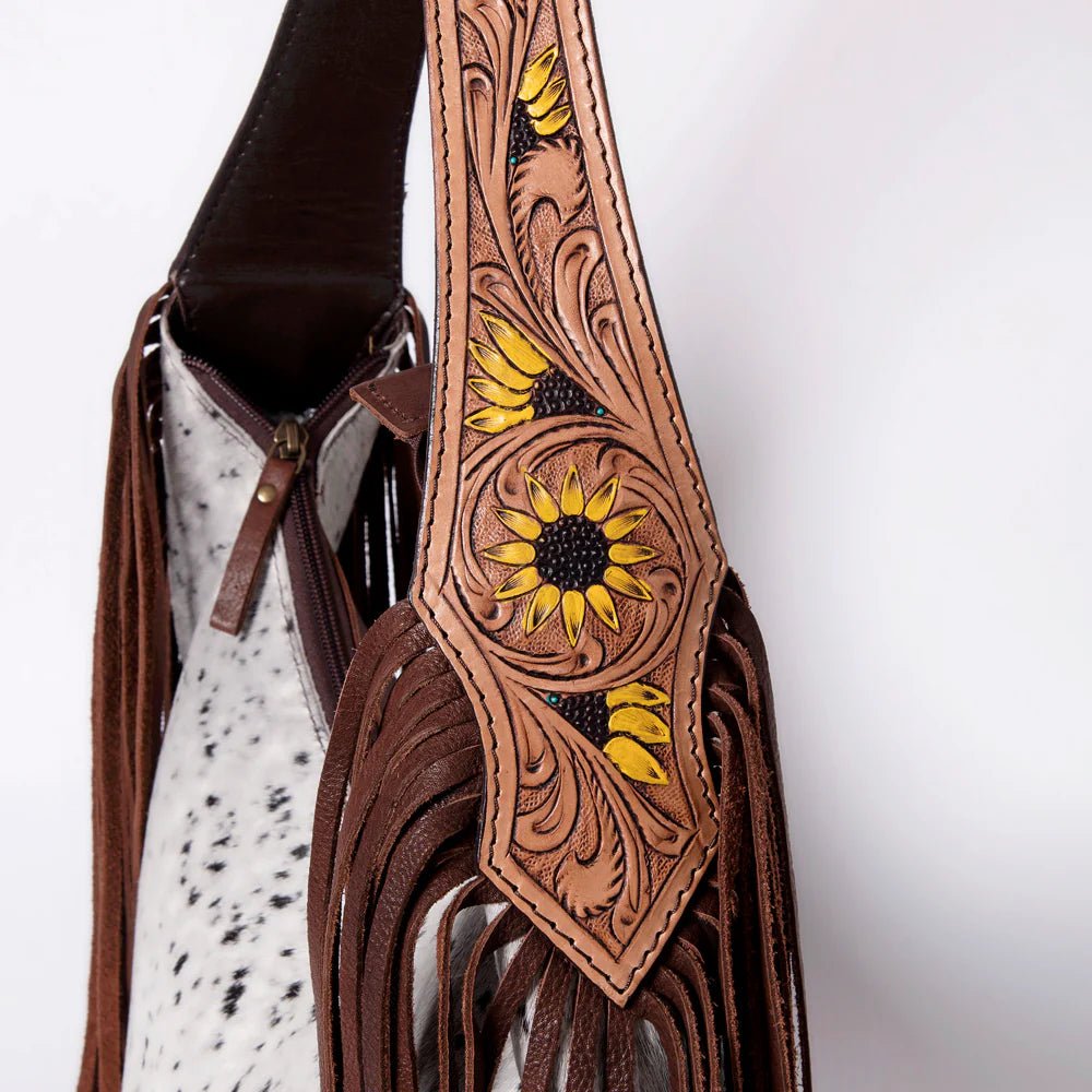 The Lydia Hobo Hair On Bag - ivyandlavyboutique american darling