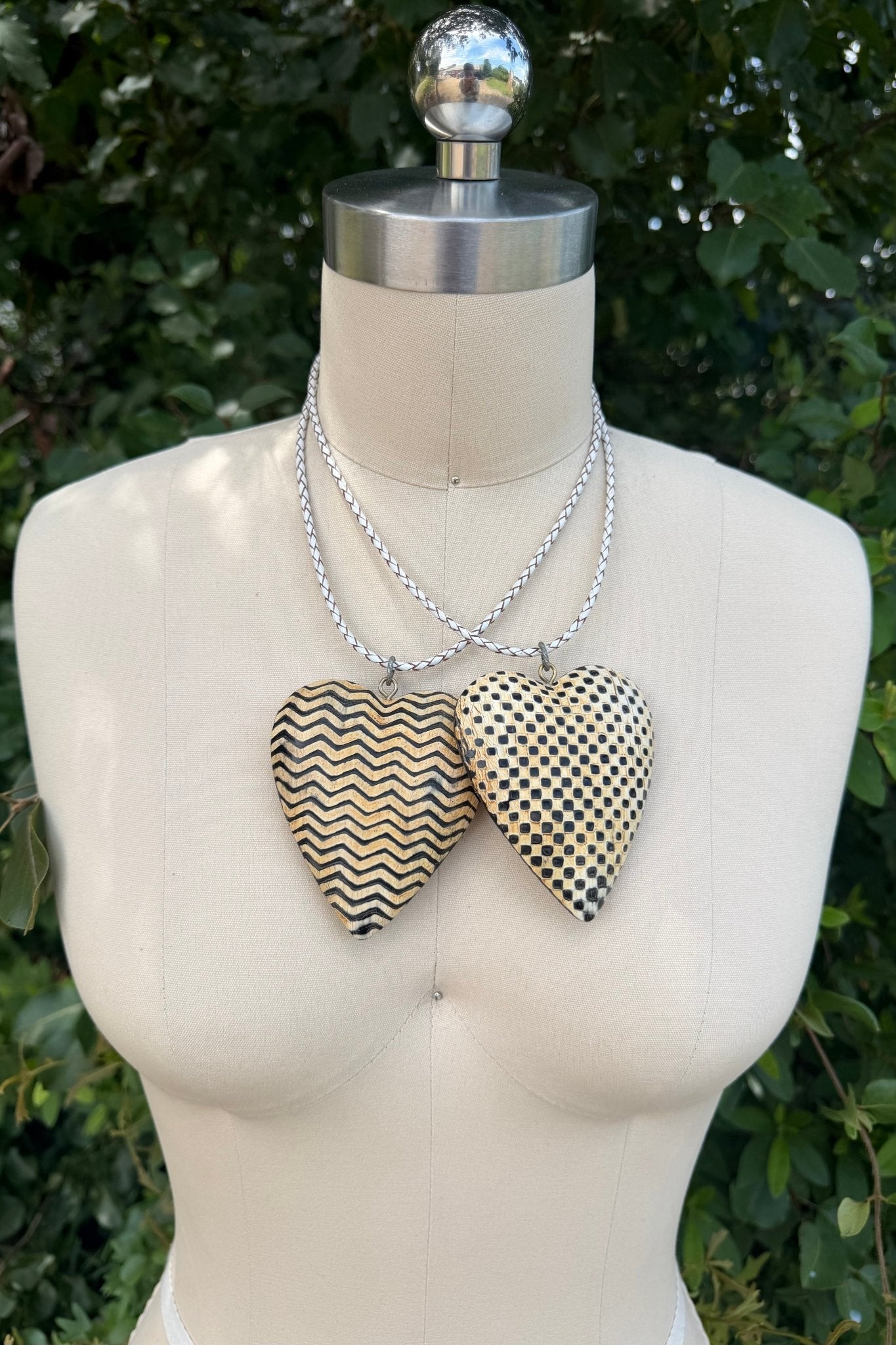 The Patterned Heart Choker - ivyandlavyboutique ivyandlavyboutique