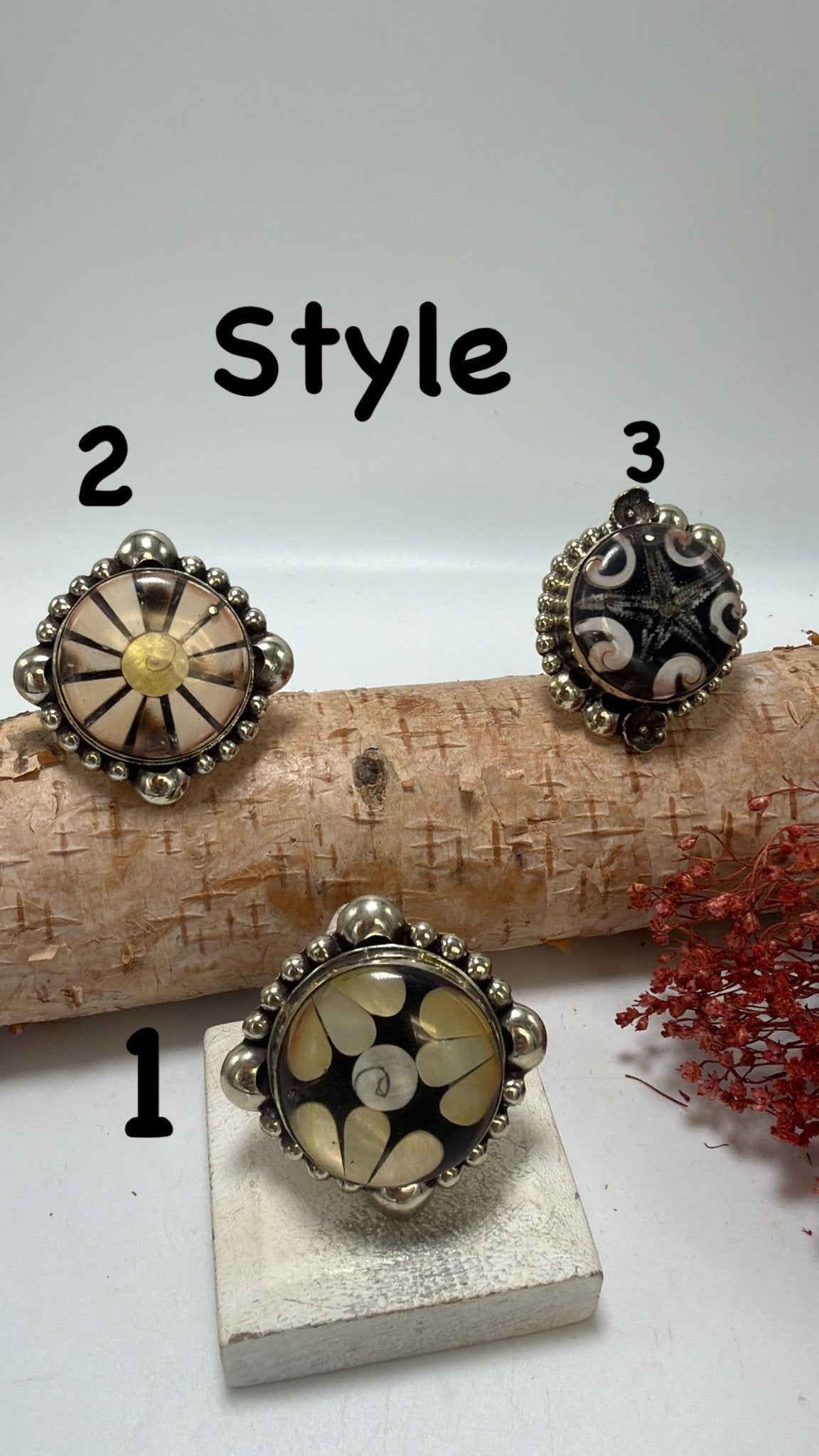 The Shell in the Circle Ring - ivyandlavyboutique ivyandlavyboutique