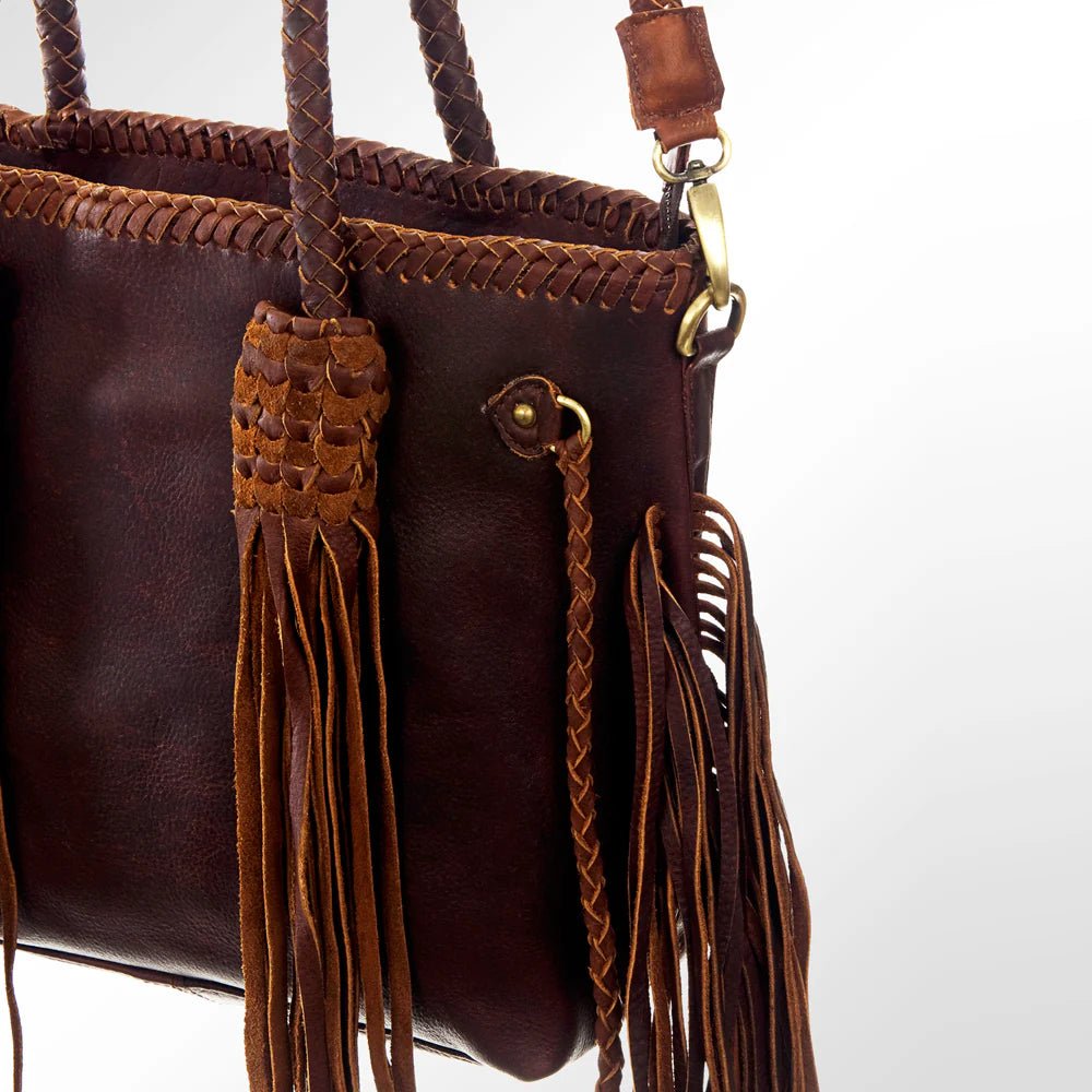 The Shelly Leather Bag - ivyandlavyboutique american darling