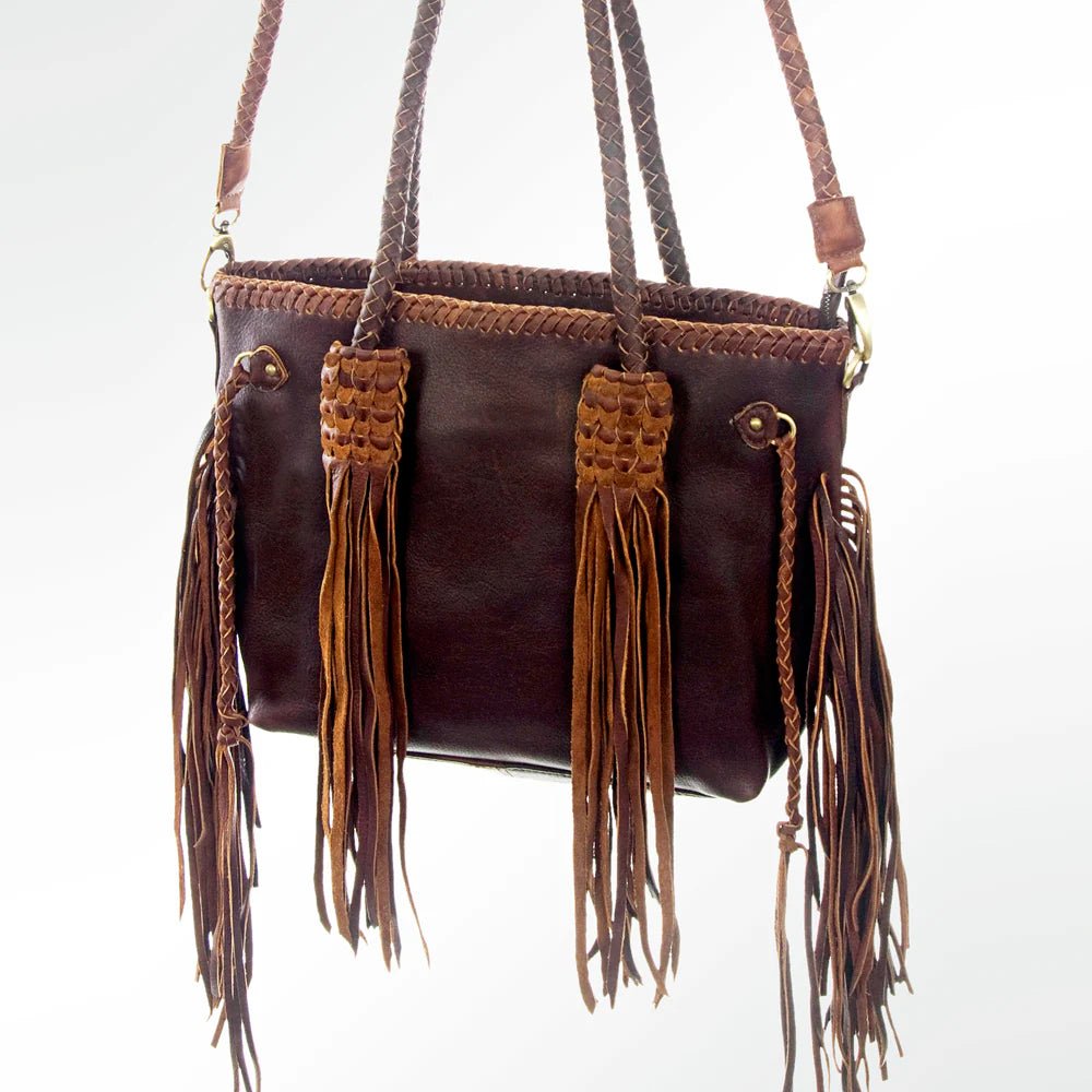 The Shelly Leather Bag - ivyandlavyboutique american darling