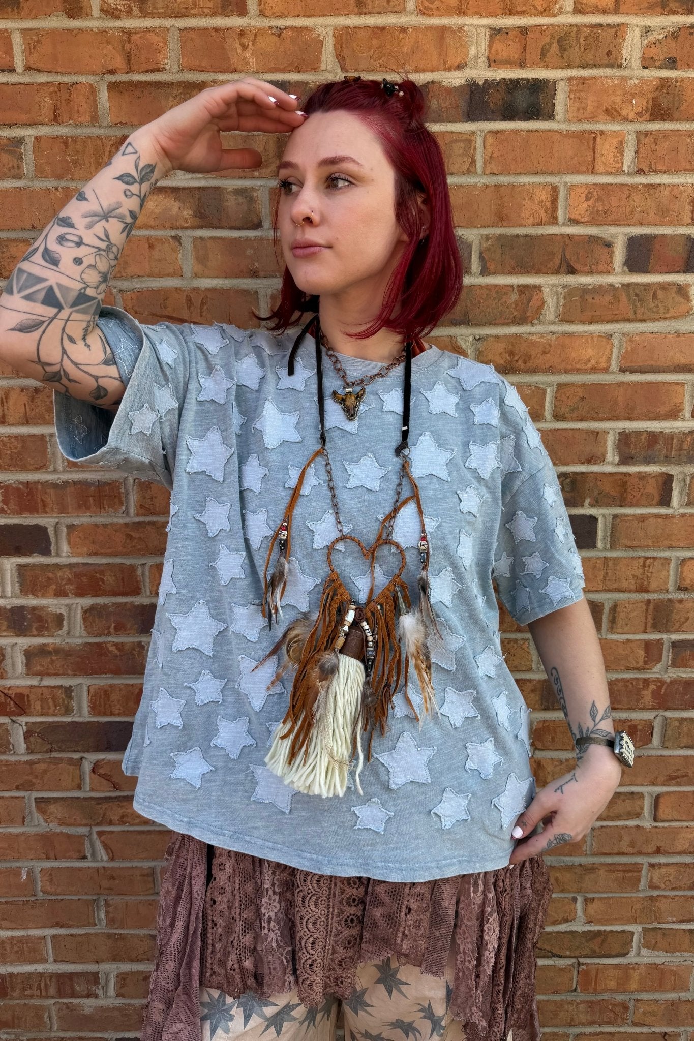 The Stars at Night Top - ivyandlavyboutique Blue Velvet