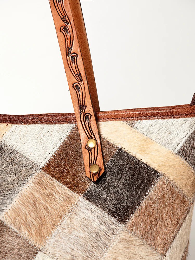 The Take Along Leather Bag in Diamond - ivyandlavyboutique american darling