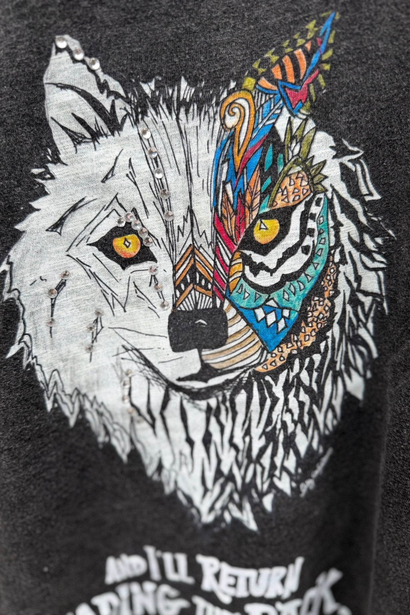 Throw me to the Wolves Tee - ivyandlavyboutique A Rare Bird Shop