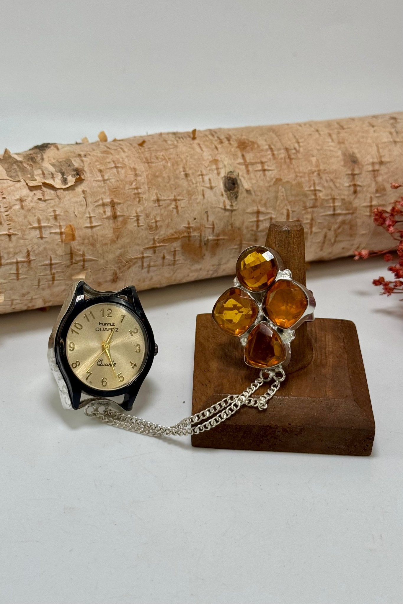 Tick Tock Double Ring - 6 - ivyandlavyboutique ivyandlavyboutique