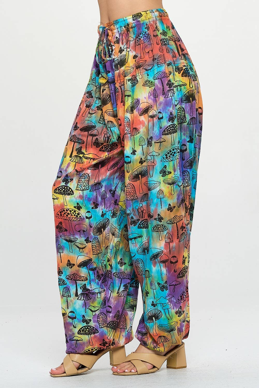 Tie - dye Mushroom Pants - ivyandlavyboutique Kathmandu Imports