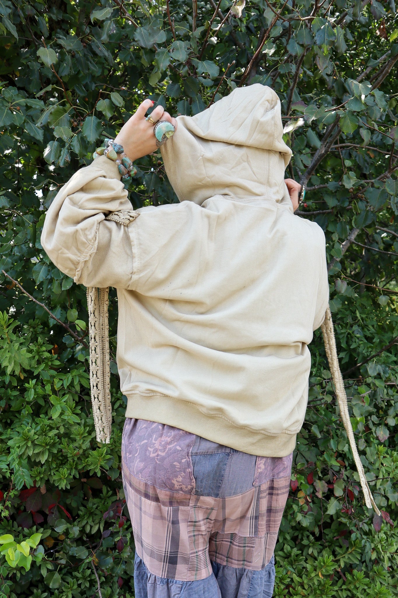 Tied About Jacket - Tea Stain - ivyandlavyboutique Jaded Gypsy