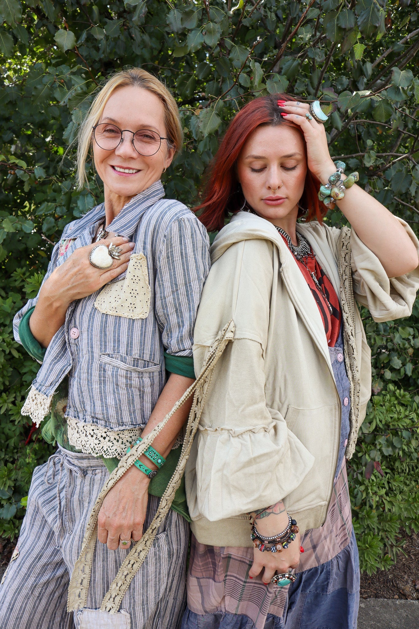Tied About Jacket - Tea Stain - ivyandlavyboutique Jaded Gypsy