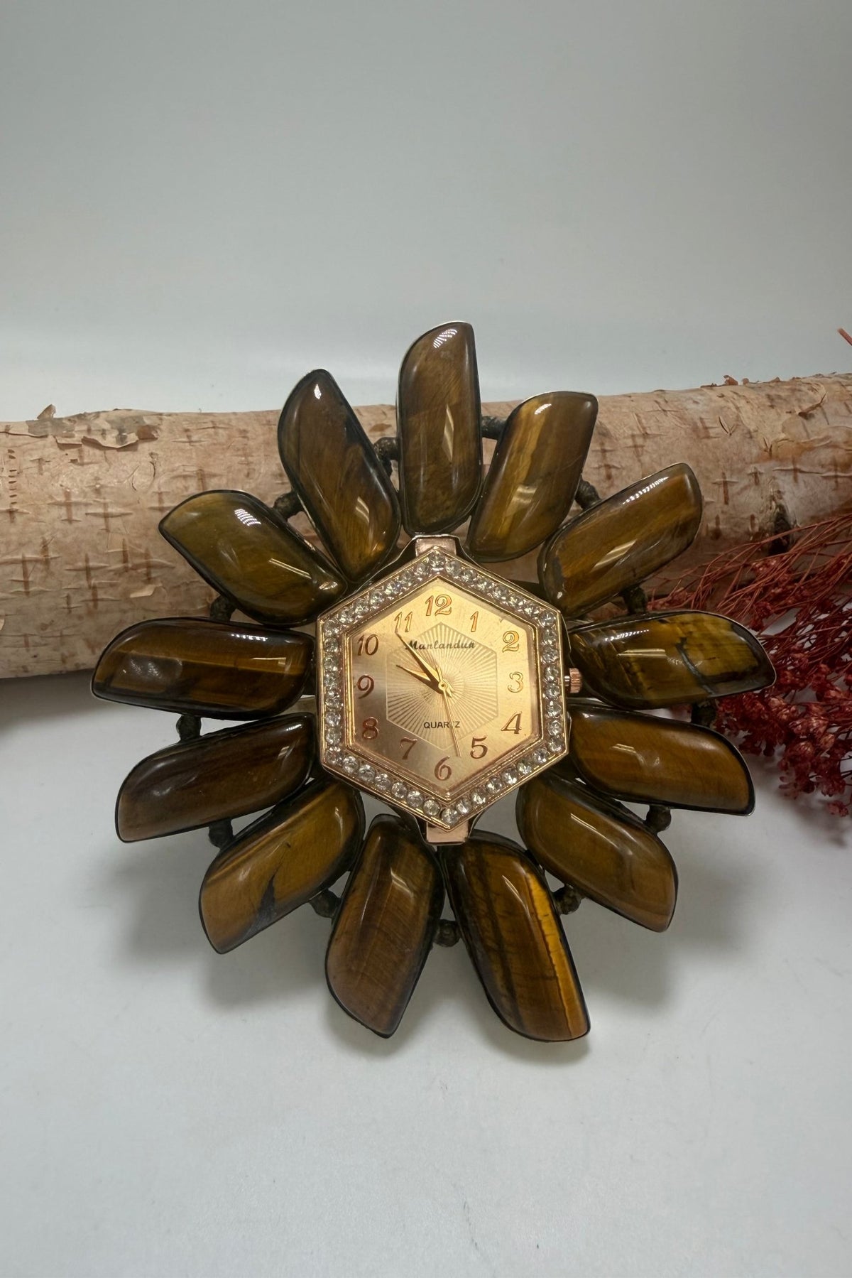 Tiger Eyes Watching You Cuff - ivyandlavyboutique ivyandlavyboutique