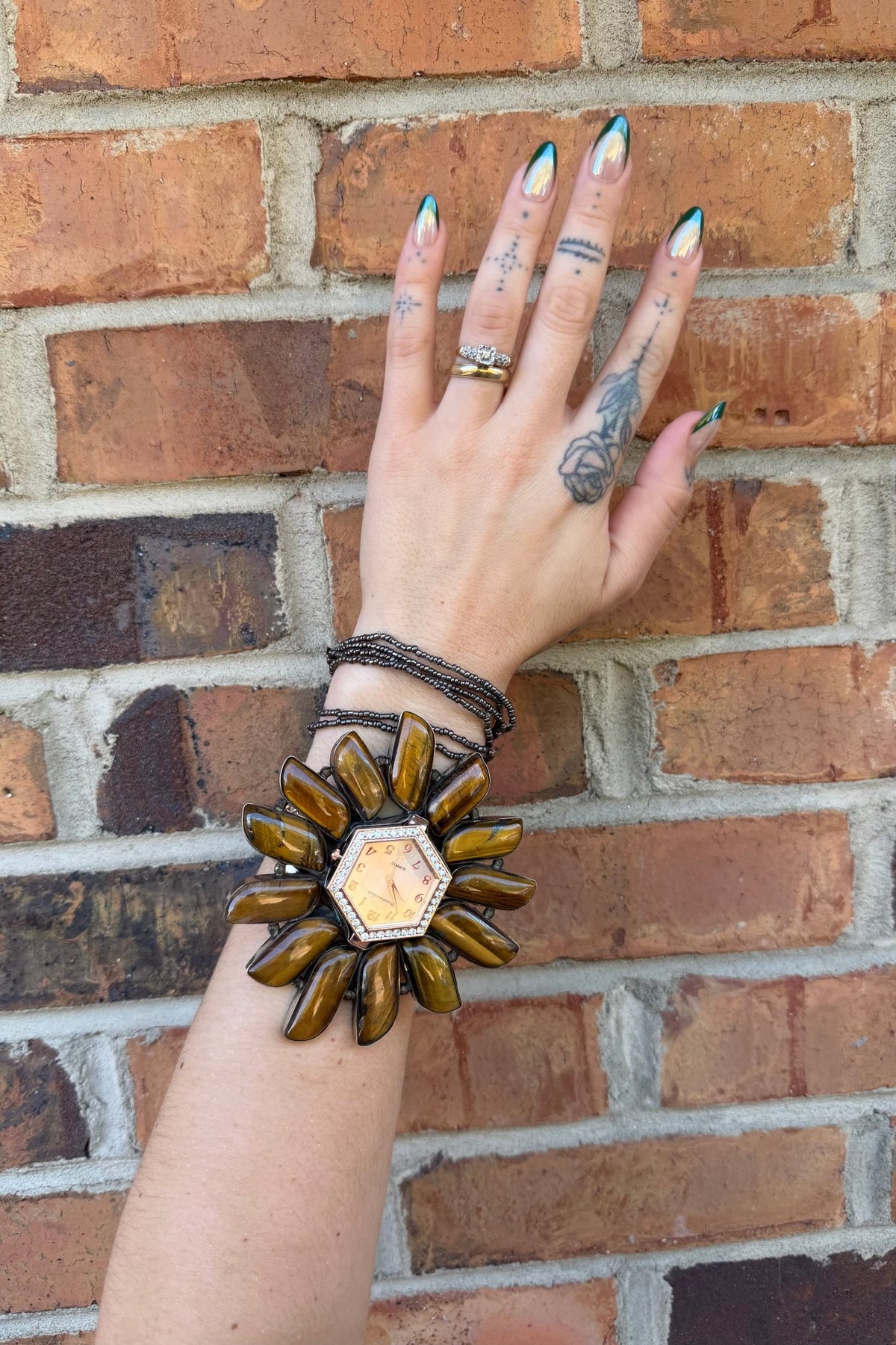 Tiger Eyes Watching You Cuff - ivyandlavyboutique ivyandlavyboutique