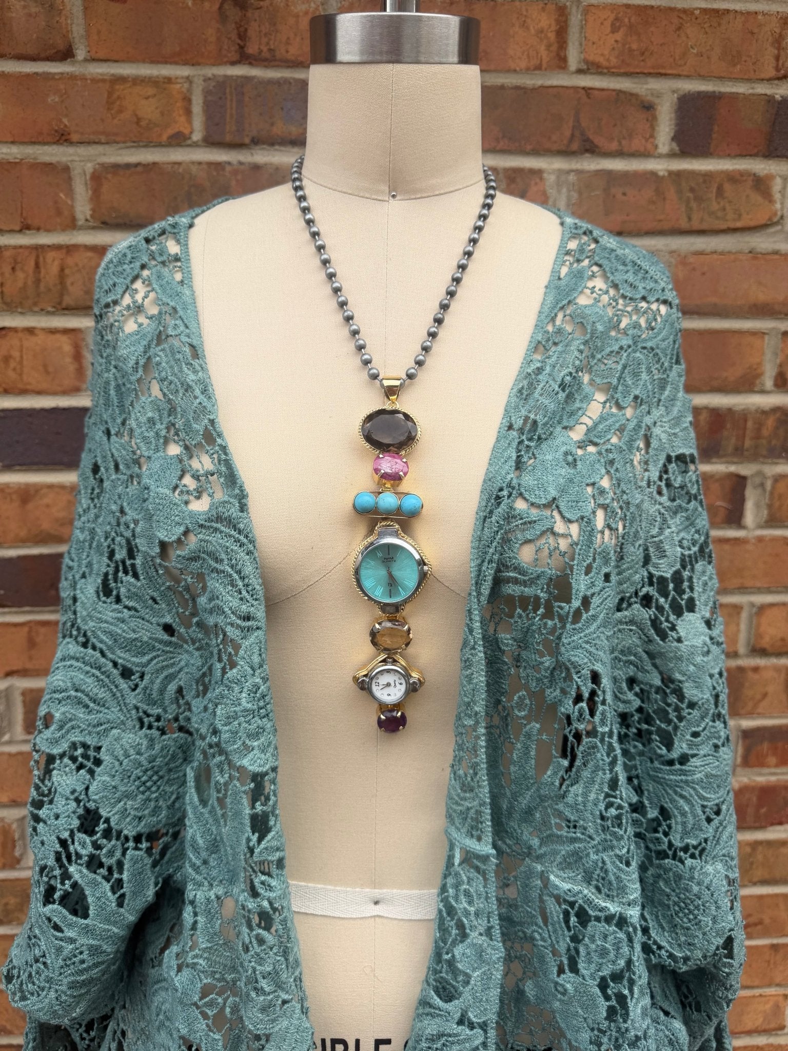 Time is Flying Necklace - 1 - ivyandlavyboutique ivyandlavyboutique