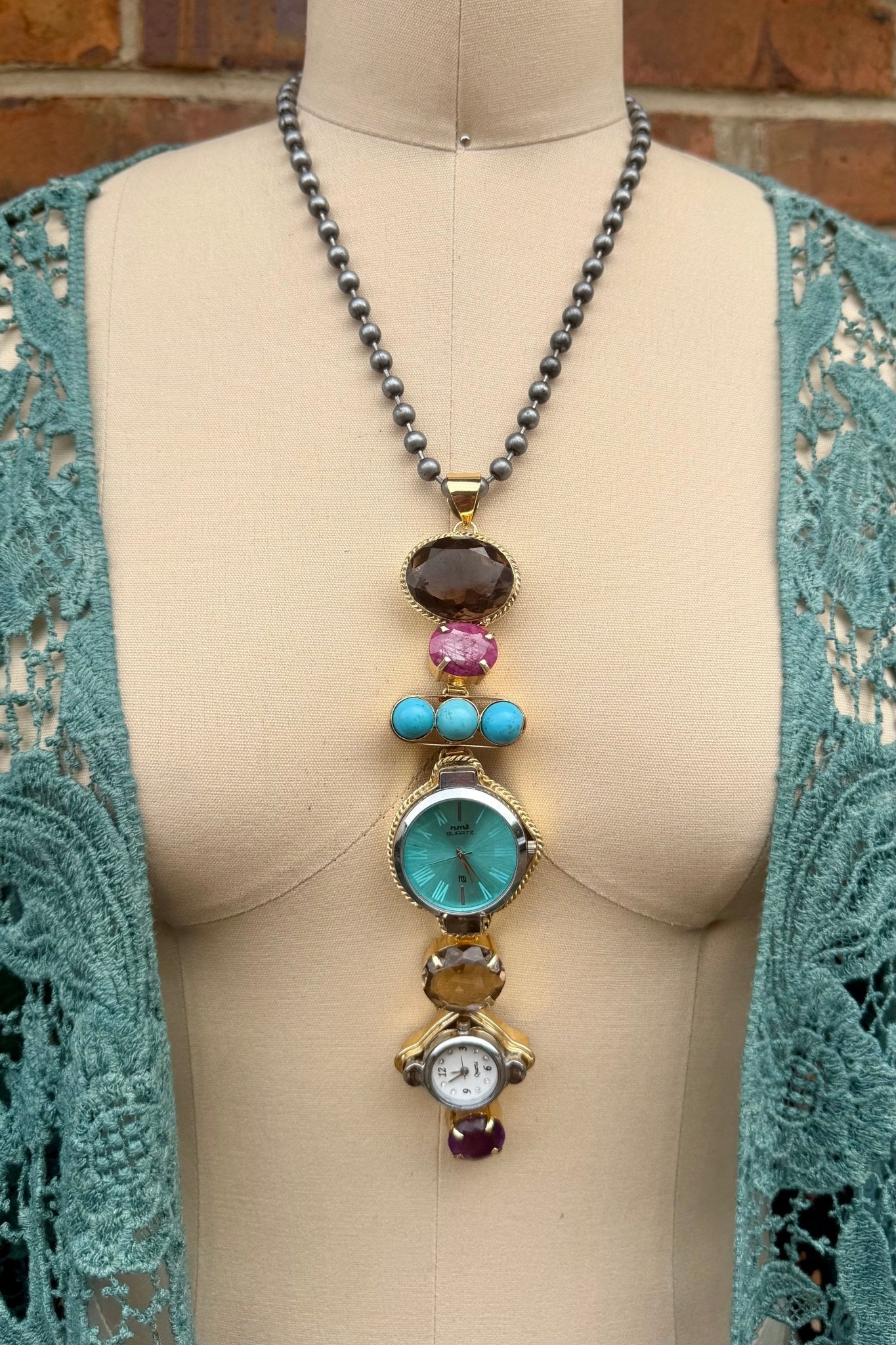 Time is Flying Necklace - 1 - ivyandlavyboutique ivyandlavyboutique