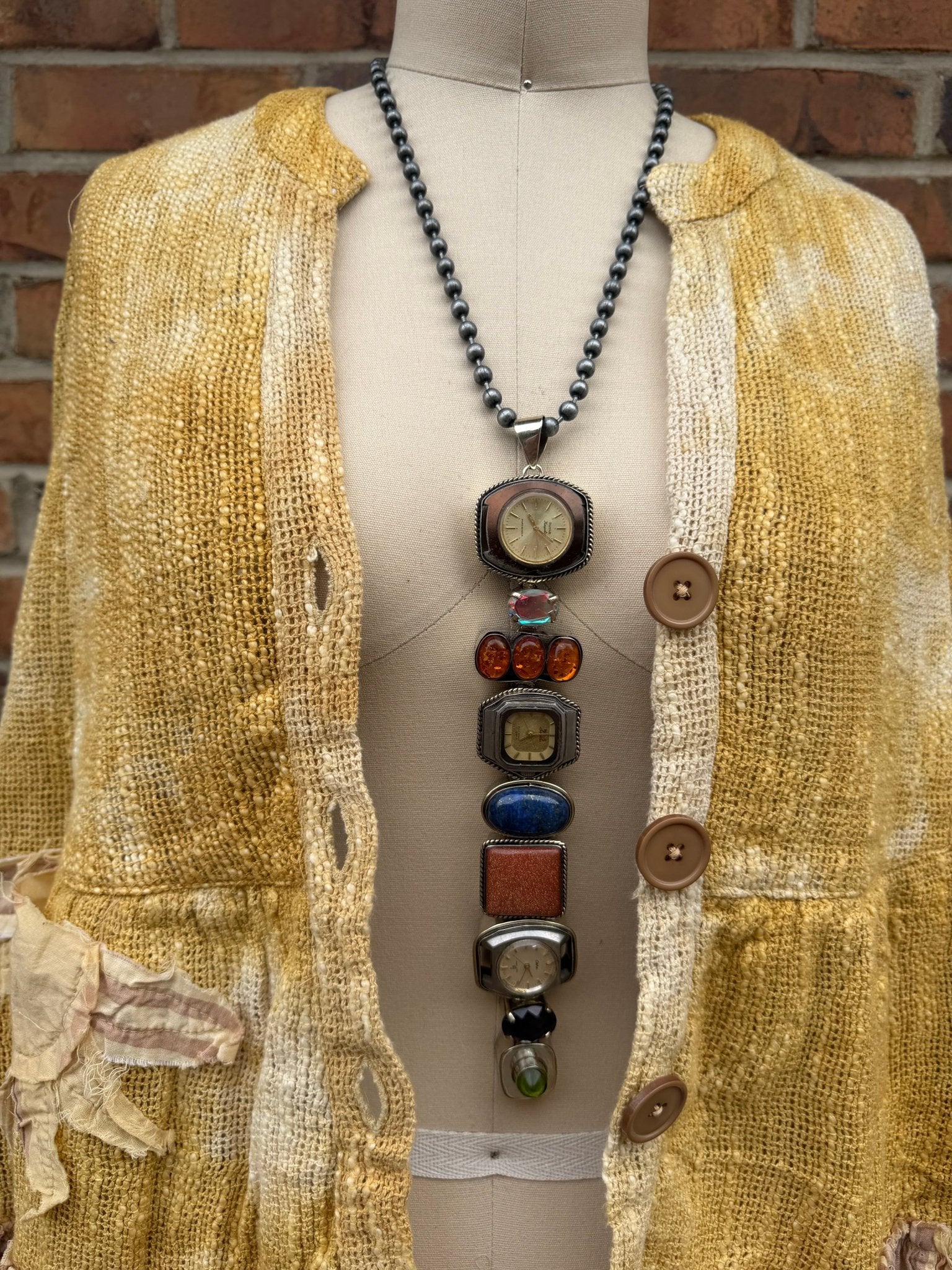 Time is Flying Necklace - 2 - ivyandlavyboutique ivyandlavyboutique